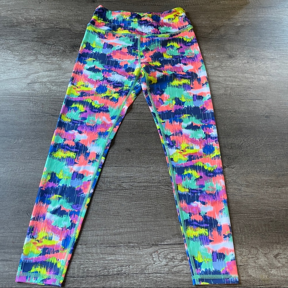 High Waisted Leggings, Ankle-Length Yoga Pants - Picture 3 of 8